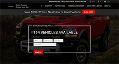 Desktop Screenshot of budschryslerdodgejeep.com